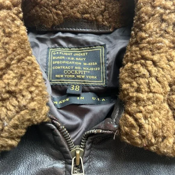 Cockpit USA G1 Flight Jacket - Picture 5 of 8